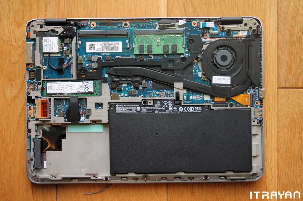 نمای داخلی لپتاپ استوک HP EliteBook 840 G3 پردازنده i5 نسل ششم