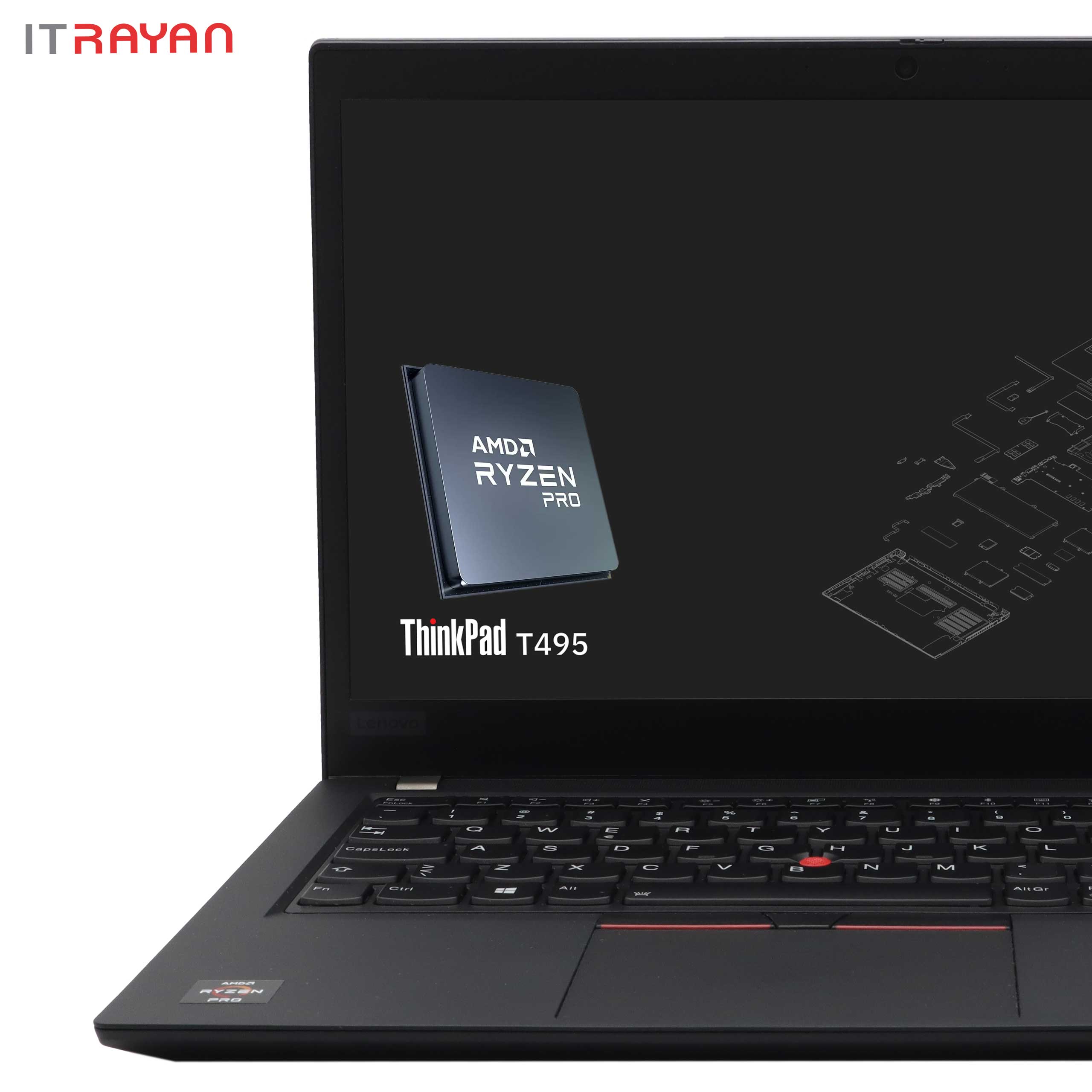 لپ تاپ استوک Lenovo T495