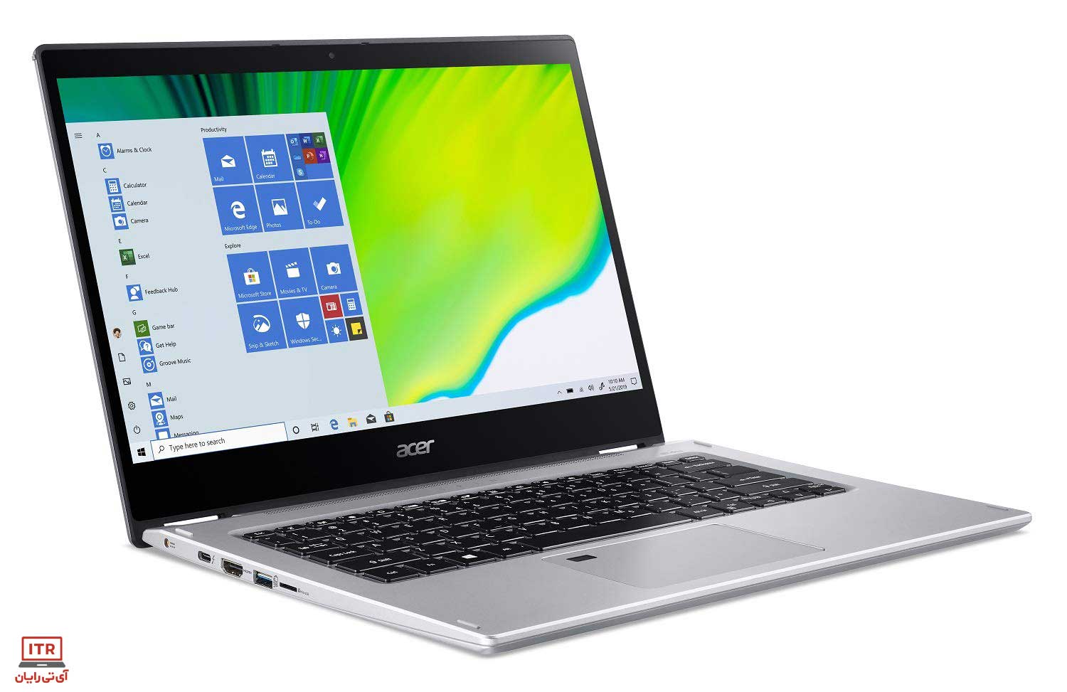 لپ تاپ استوک ACER Spin 3 صفحه لمسی 360درجه نسل دهم