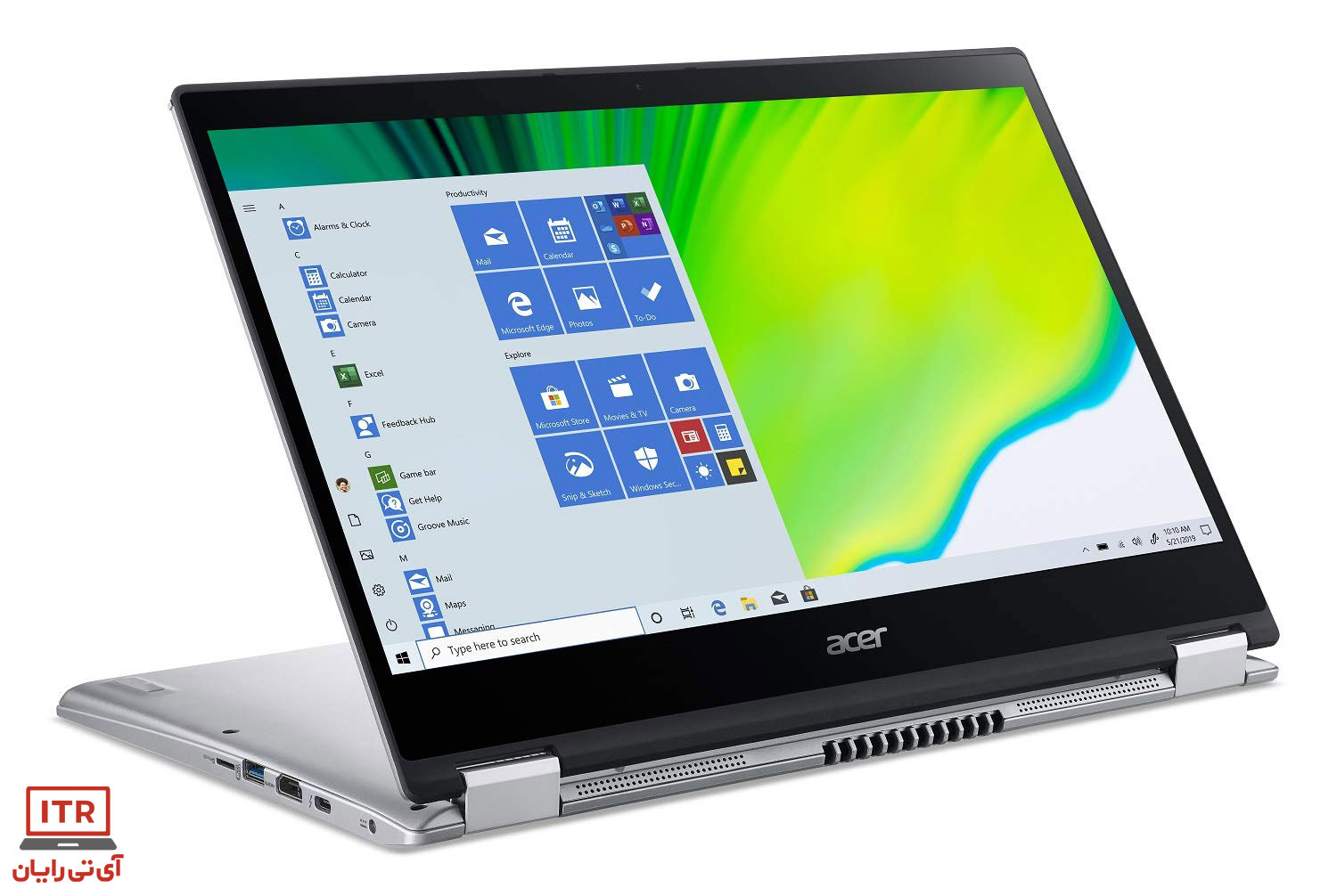 لپ تاپ استوک ACER Spin 3 صفحه لمسی 360درجه نسل دهم
